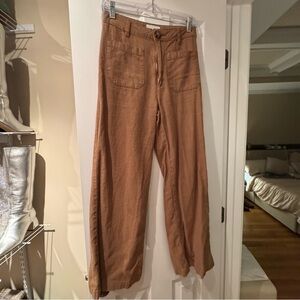 ROLLA'S Wide Leg Pants in Tan